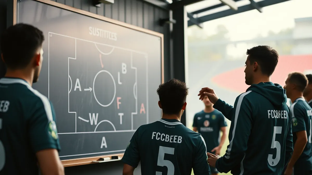 Uruguay national football team entrena con suplentes para el Mundial 2026